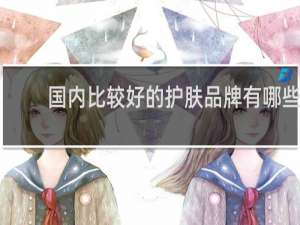 国内比较好的护肤品牌有哪些