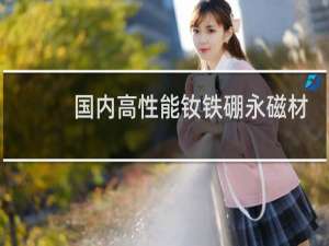 国内高性能钕铁硼永磁材料的主要供应商