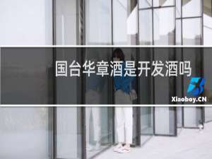 国台华章酒是开发酒吗