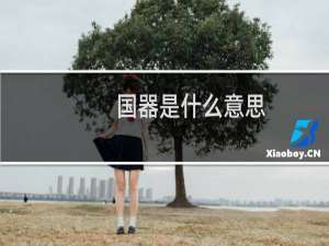 国器是什么意思（简单介绍一下）