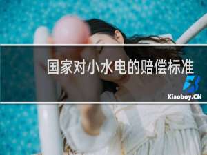 国家对小水电的赔偿标准