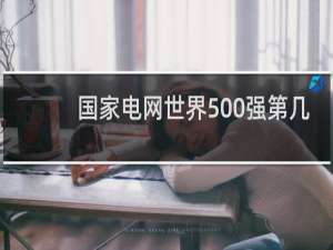 国家电网世界500强第几
