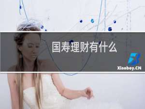 国寿理财有什么
