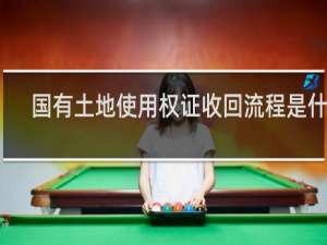 国有土地使用权证收回流程是什么