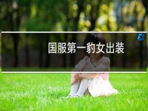 国服第一豹女出装
