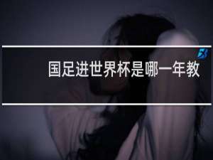 国足进世界杯是哪一年教练