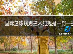 国际篮球规则技术犯规是一罚一掷吗