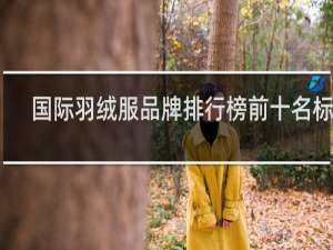国际羽绒服品牌排行榜前十名标志