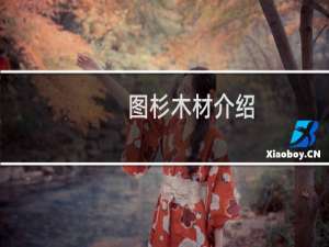 图杉木材介绍
