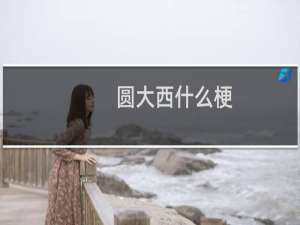 圆大西什么梗