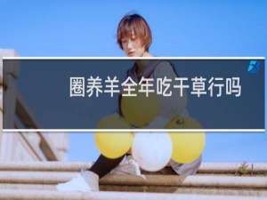 圈养羊全年吃干草行吗