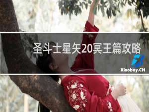 圣斗士星矢 冥王篇攻略