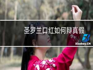 圣罗兰口红如何辩真假