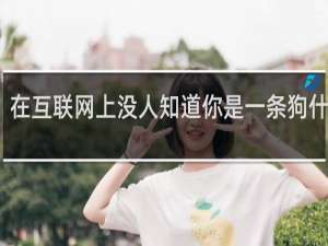 在互联网上没人知道你是一条狗什么梗