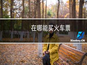 在哪能买火车票