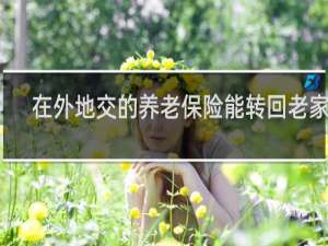 在外地交的养老保险能转回老家吗