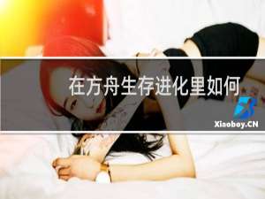 在方舟生存进化里如何