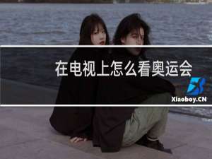 在电视上怎么看奥运会