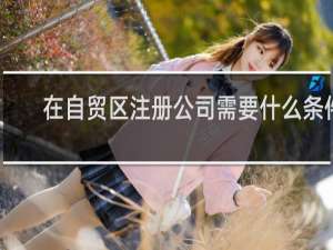 在自贸区注册公司需要什么条件