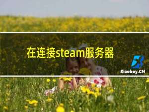 在连接steam服务器时遇到问题