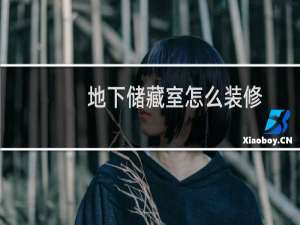 地下储藏室怎么装修