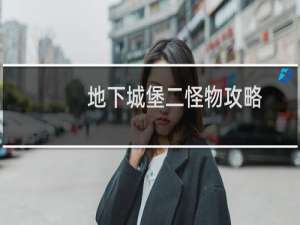 地下城堡二怪物攻略
