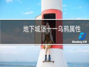 地下城堡十一乌鸦属性