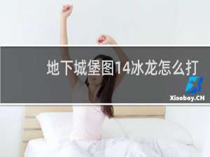 地下城堡图14冰龙怎么打