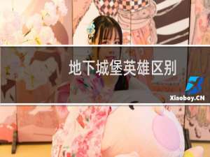 地下城堡英雄区别