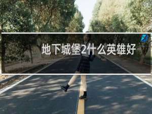 地下城堡2什么英雄好