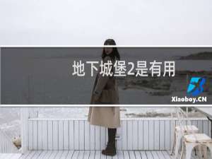 地下城堡2是有用