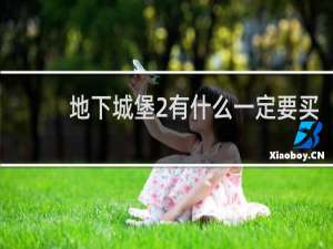 地下城堡2有什么一定要买