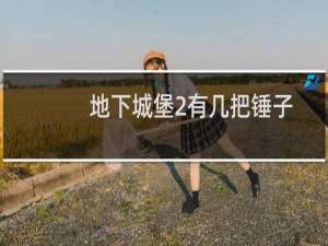 地下城堡2有几把锤子