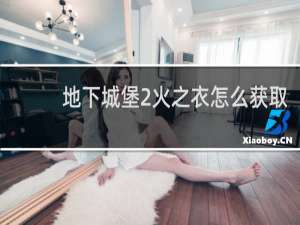 地下城堡2火之衣怎么获取
