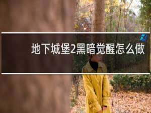 地下城堡2黑暗觉醒怎么做