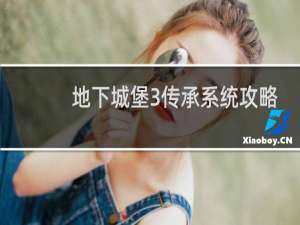 地下城堡3传承系统攻略