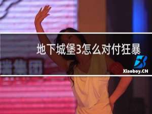 地下城堡3怎么对付狂暴