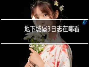 地下城堡3日志在哪看