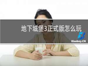 地下城堡3正式版怎么玩