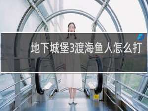 地下城堡3渡海鱼人怎么打