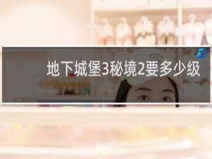 地下城堡3秘境2要多少级