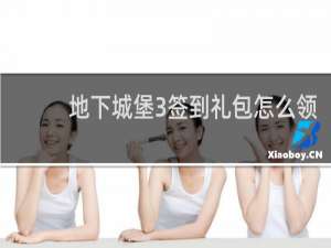 地下城堡3签到礼包怎么领