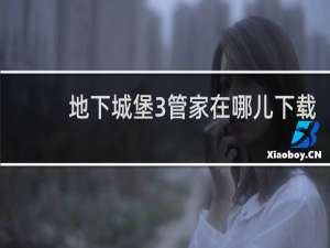 地下城堡3管家在哪儿下载