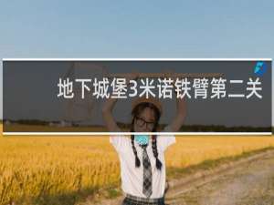 地下城堡3米诺铁臂第二关