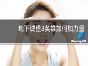 地下城堡3英雄如何加力量