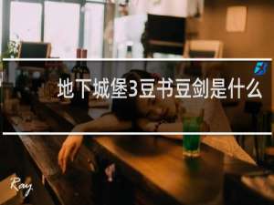 地下城堡3豆书豆剑是什么