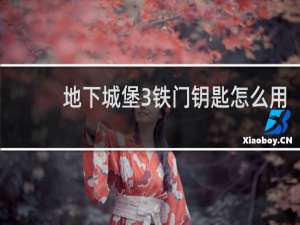 地下城堡3铁门钥匙怎么用