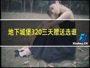 地下城堡3 三天赠送选谁