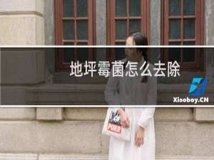 地坪霉菌怎么去除