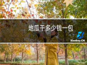 地瓜干多少钱一包